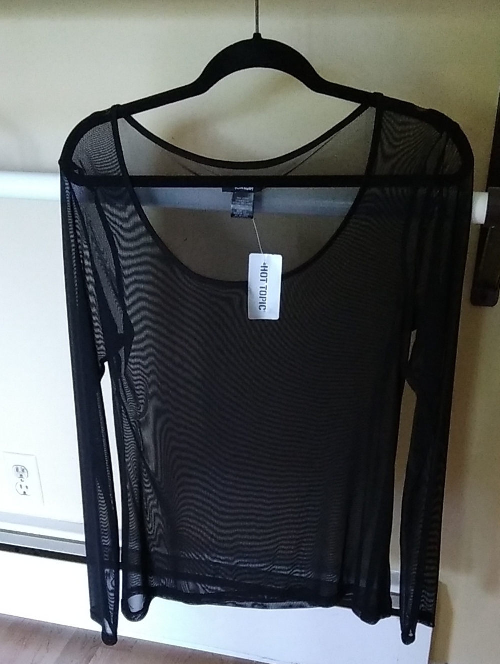 Hot Topic Mesh Top